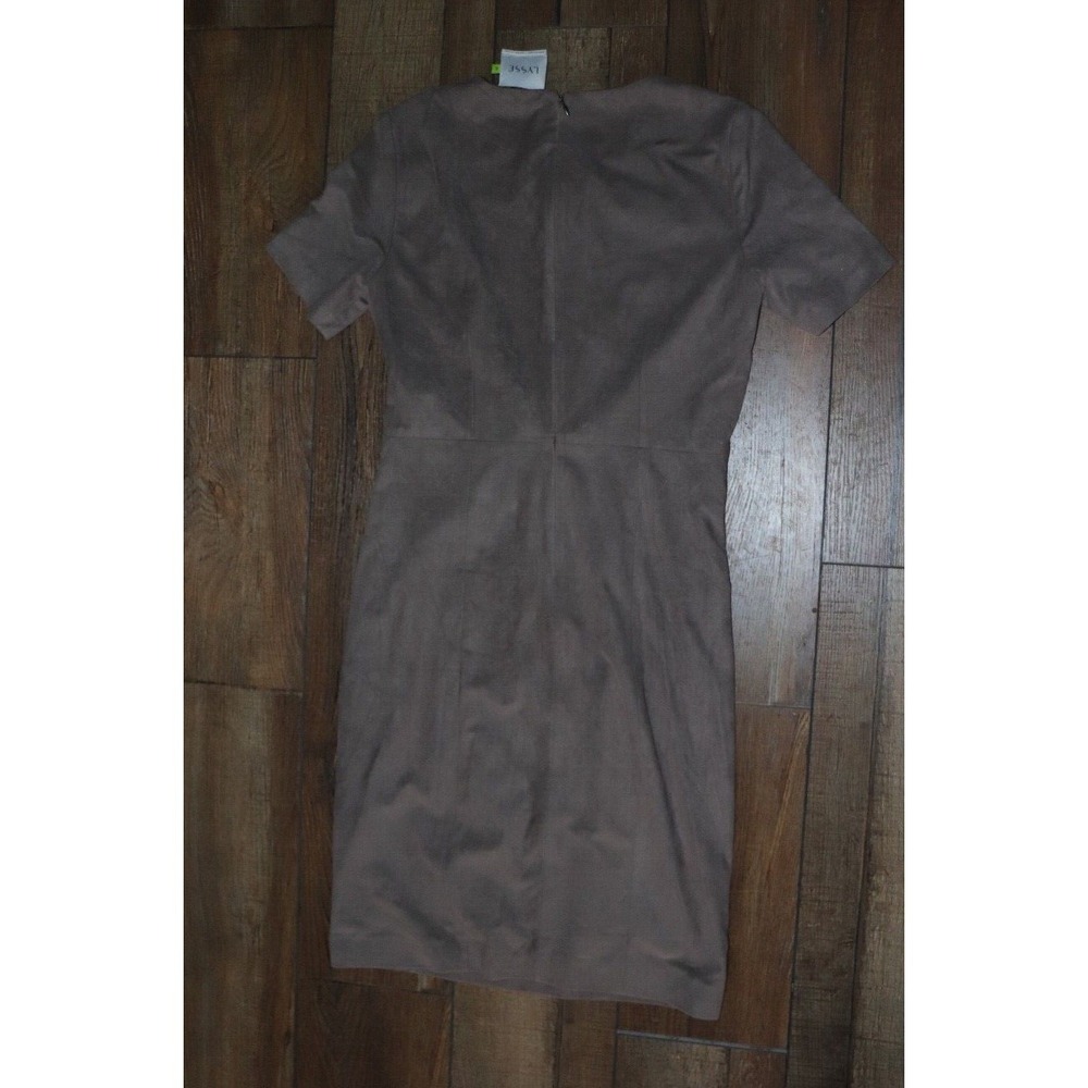Lysse gray brown crew neck dress New Small - Picture 7 of 8